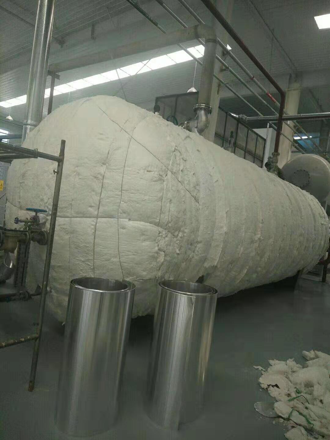 j换热器设备保温施工队橡塑管保温铝板管道保温